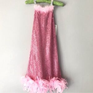 Girls Glam Pink Dress
